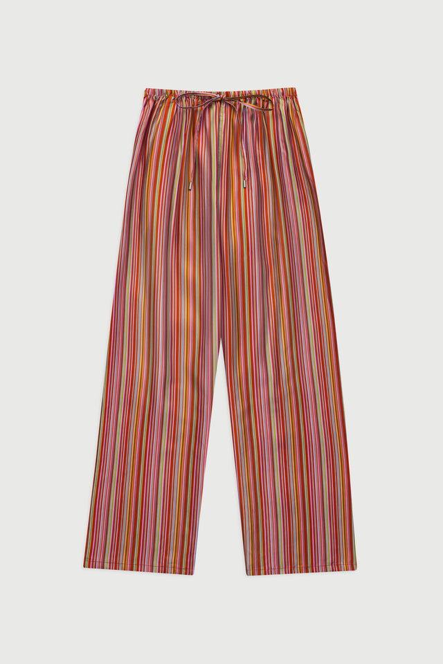 The Drawstring Pant, Silk Twill